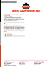 chill its 6603 cooling neck wrap user instructions pdf