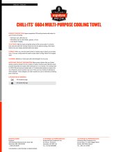 chill its 6604 cooling towel user instructions pdf