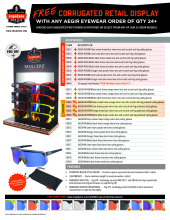 ergodyne aegir fog off plus retail display startup flyer pdf