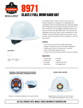 8971 hard hat spec sheet pdf