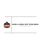 bang a gong not your head an ergodyne white paper_2 pdf