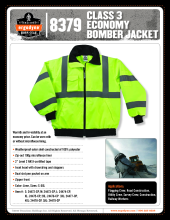 glowear 8379 class 3 economy bomber jacket flyer_2 pdf