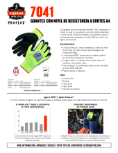 proflex 7041 spec sheet es pdf