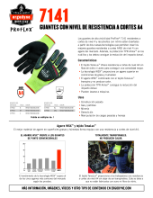 proflex 7141 spec sheet es pdf