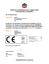 proflex 810 ce declaration of conformity pdf