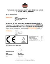 proflex 814cr6 ce declaration of conformity pdf