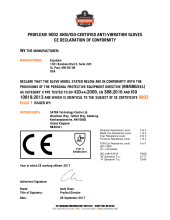 proflex 9002 ce declaration of conformity pdf