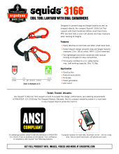 squids 3166 coil lanyard spec sheet pdf