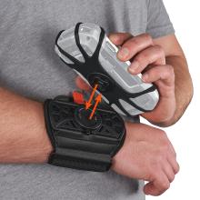 Device being attached to wrist mount