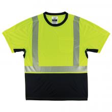 Performance Hi-Vis T-Shirt Black Bottom | Ergodyne