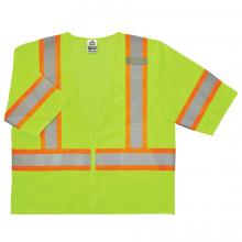 Hi-Vis Work Vest, Two-Tone, Zipper | Ergodyne