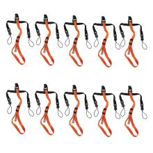 10-pack of adjustable barcode scanner lanyard attachments