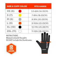 ProFlex 7001 Nitrile Coated Gloves - Abrasion Resistant, 18g, Dry Grip ...