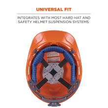 Designed with a universal fit, the sweatband integrates seamlessly with most hard hat and safety helmet suspension systems.