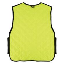 back of lime evaporative cooling vest