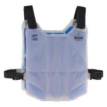 Phase change cooling ice vest from heat stress prevention kit