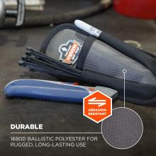 Durable: 1680D Ballistic polyester for rugged, long-lasting use