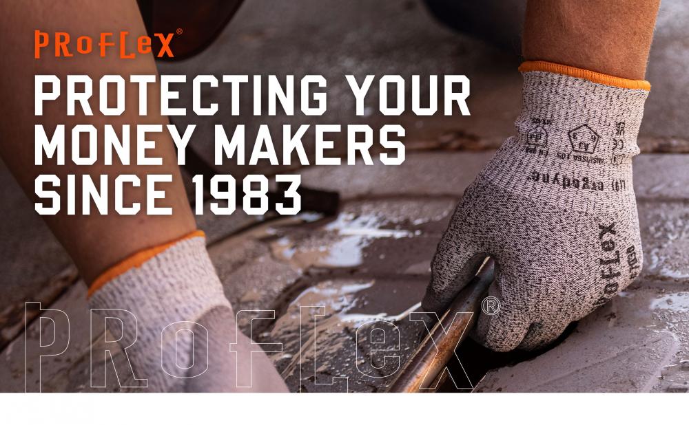 ProFlex® 922CR Nitrile-Coated Cut-Resistant Gloves - ANSI Level A3, DIR  Protection