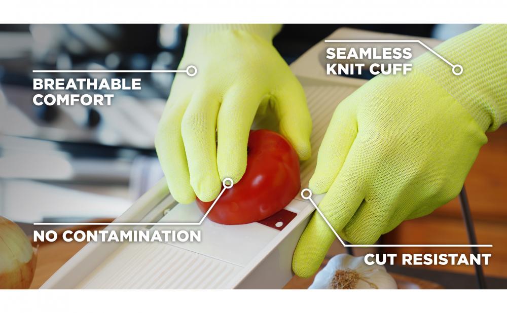 Generic ANDANDA Cut Resistant Gloves, Food Grade Safety Kitchen