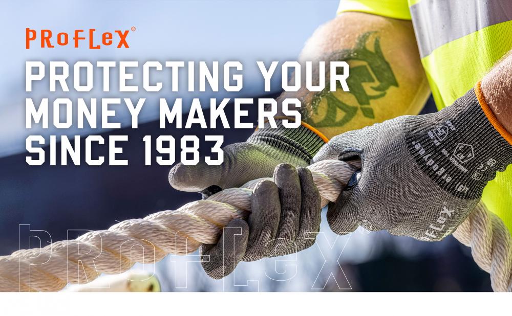 Ergodyne® ProFlex® 821 Box Handler Mechnics Gloves: Silicone