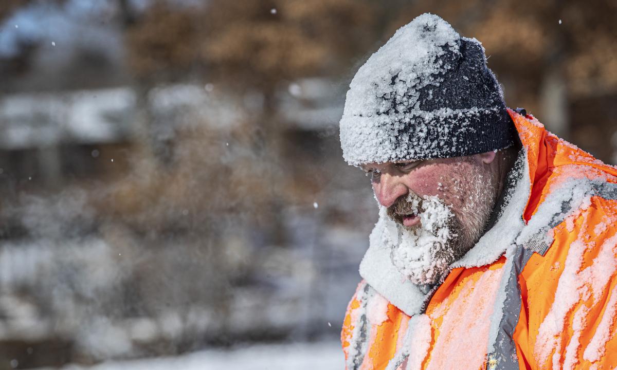 Winter jacket for working 2024 outside