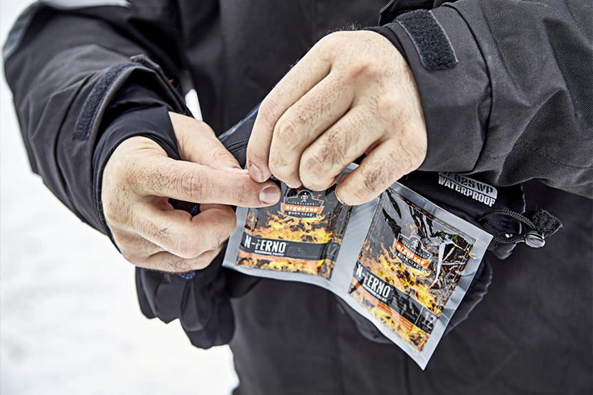 Can you use hot hands to keep food deals warm