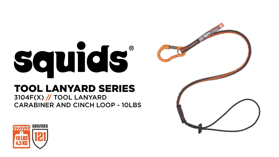 Squids 3119F(x) Tool Lanyard - Pryme
