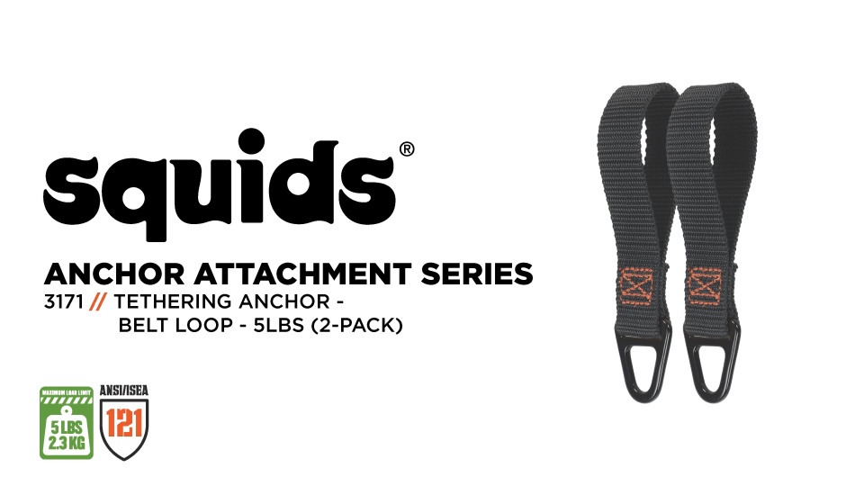 Anchor Strap Belt Loop Attachment for Tool Tethering
